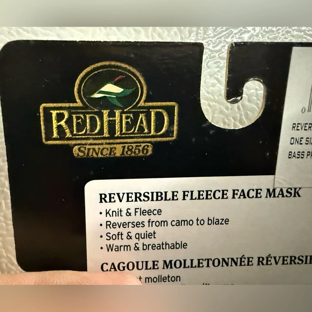Redhead Mossy Oak Camouflage Facemask